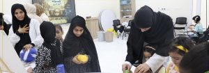 IMG_4489-300x105 ورشة “كبسولة الزمن” للتوعية بالاستخدام المتوازن للشاشات في مستشفى صحار