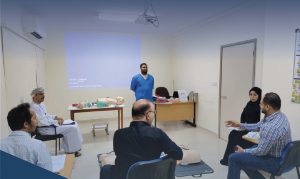 IMG_4496-300x179 زيارة إشرافية لتجديد اعتماد مركز تدريب الإنعاش بصحار