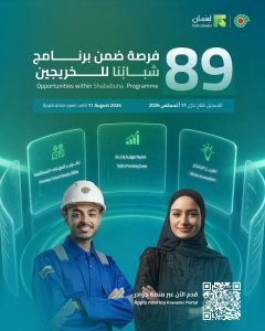 publer-1785675262435-240x300 إعلان عن 89 فرصة وظيفية ضمن برنامج “شبابنا»” في شركة نفط عُمان